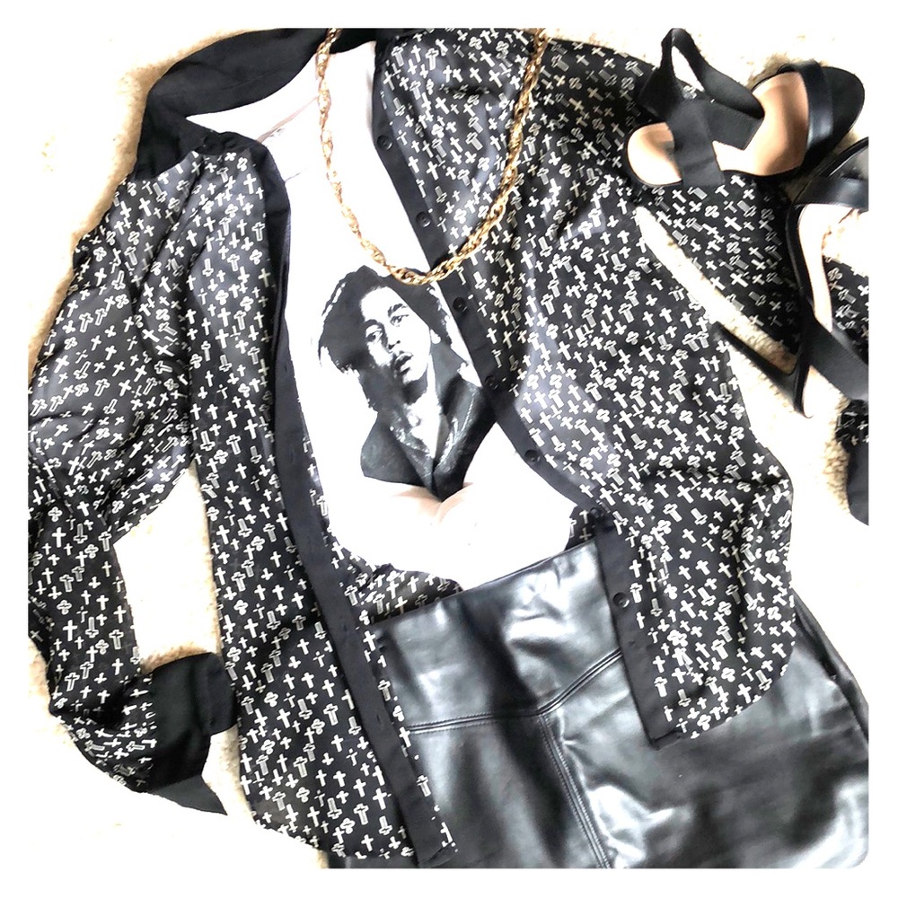 Long sleeve blouse